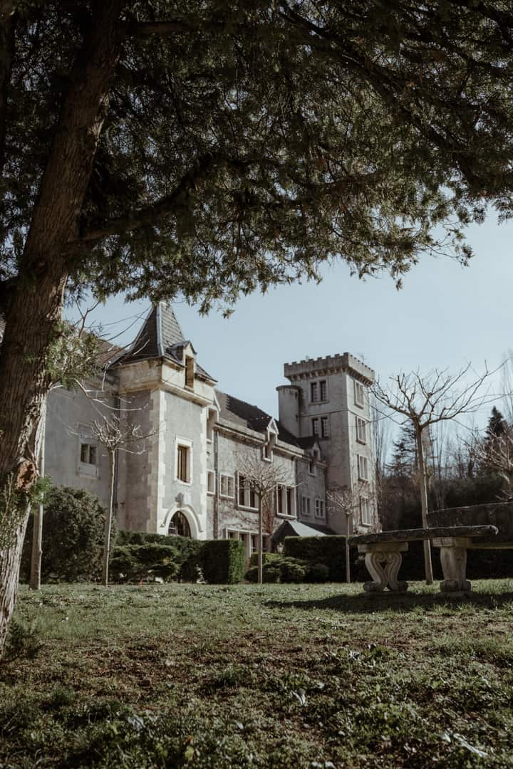 Jardin du château de Fontager